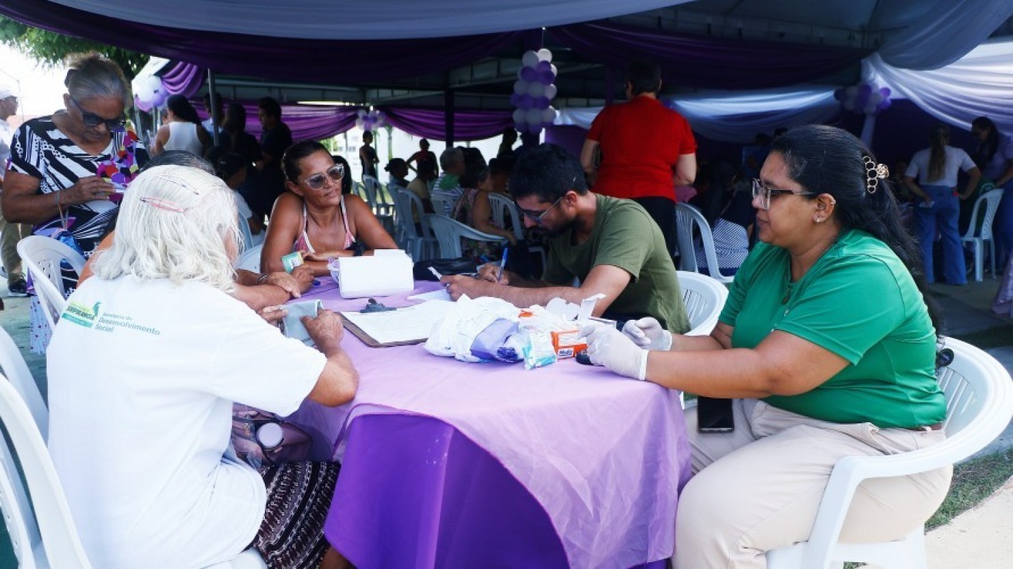 PREFEITURA DE JURIPIRANGA PROMOVE AÇÃO ESPECIAL EM ALUSÃO AO MARÇO LILÁS E MARÇO AMARELO